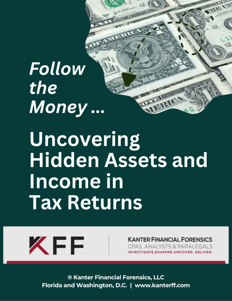Find Hidden Assets in Tax Returns